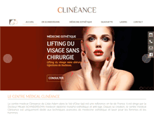 Tablet Screenshot of clineance.com